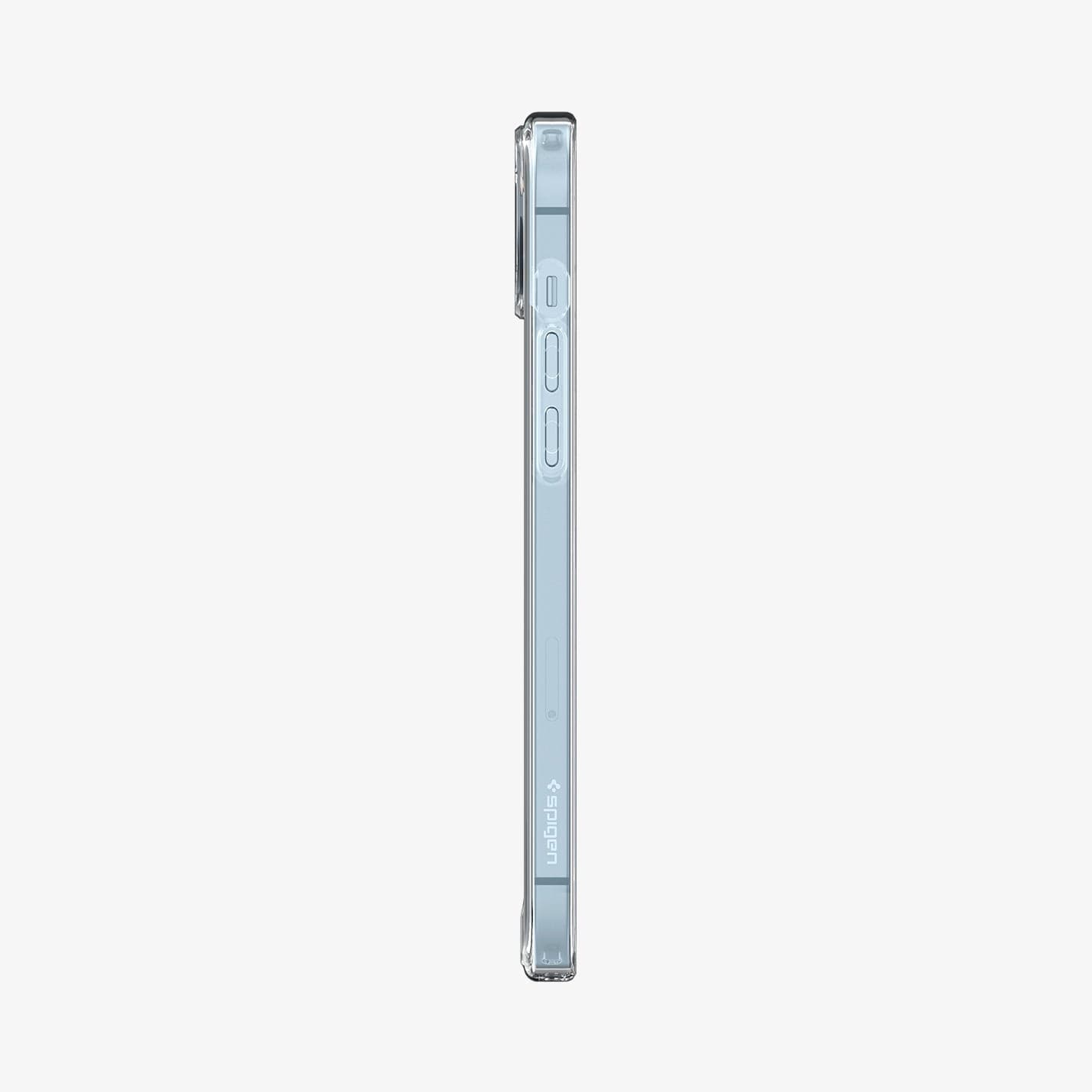 ACS04816 - iPhone 14 Pro Max Case Ultra Hybrid in crystal clear showing the back