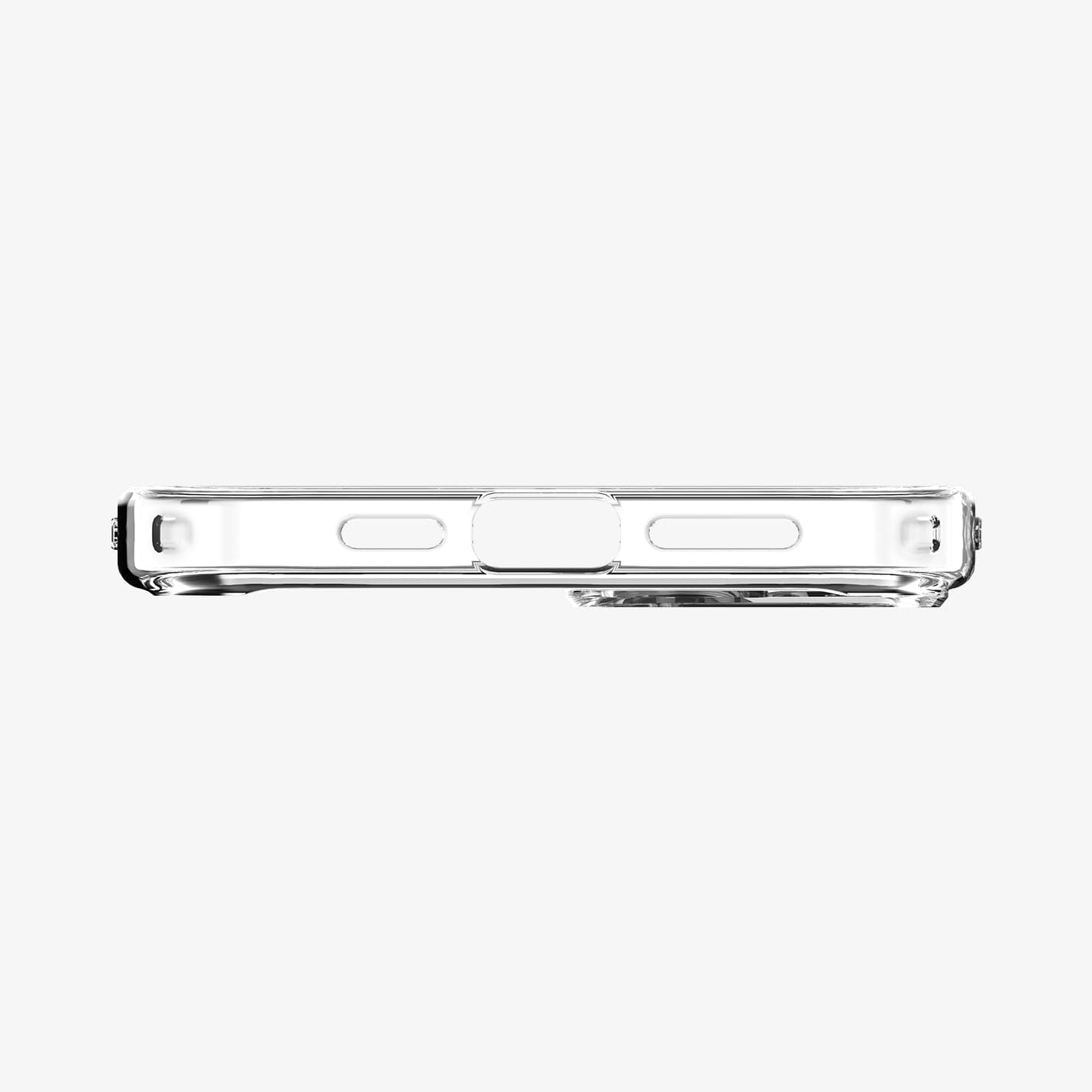ACS04823 - iPhone 14 Pro Max Case Ultra Hybrid in frost clear showing the back