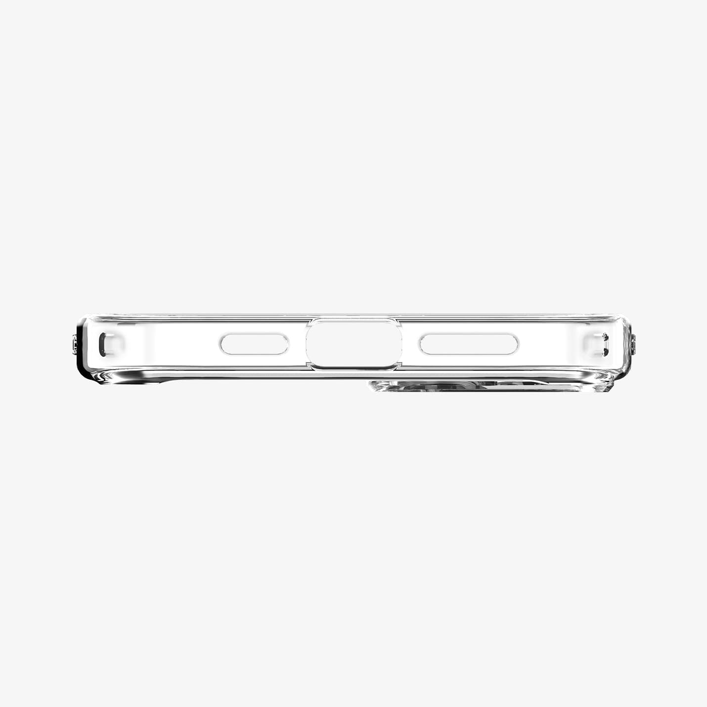 ACS04825 - iPhone 14 Pro Max Case Ultra Hybrid (MagFit) in white showing the back