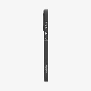 ACS06441 - iPhone 15 Pro Max Case Core Armor in matte black showing the back
