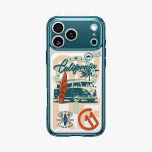 Spigen iPhone 17 Pro c11 Huntington MagFit case - white-background back view