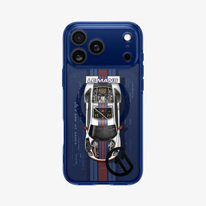 Spigen iPhone 17 Pro c11 Le Mans MagFit case - side and interior view