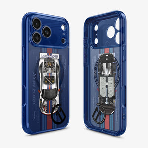 Spigen iPhone 17 Pro c11 Le Mans MagFit case - front view