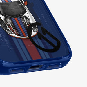 Spigen iPhone 17 Pro c11 Le Mans MagFit case - c11 graphic detail
