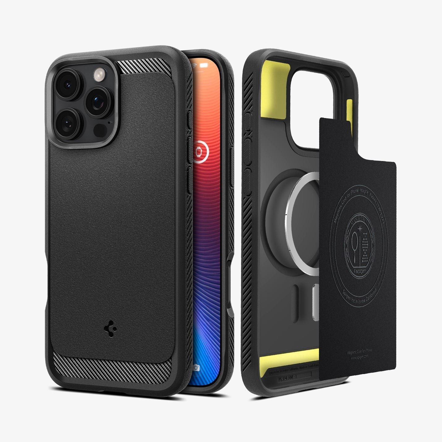 Spigen iPhone 16 Series Case Rugged Armor (MagFit) view 2