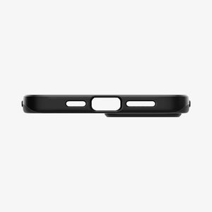 ACS01612 - iPhone 12 Pro Max Case Thin Fit in black showing the back