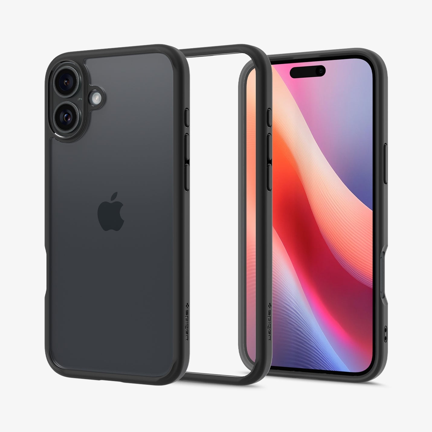 Spigen iPhone 16 Plus Case – Ultra Hybrid – Matte Black – detail image 1