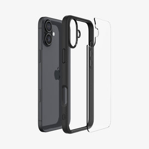 Spigen iPhone 16 Plus Case – Ultra Hybrid – Matte Black – detail image 2
