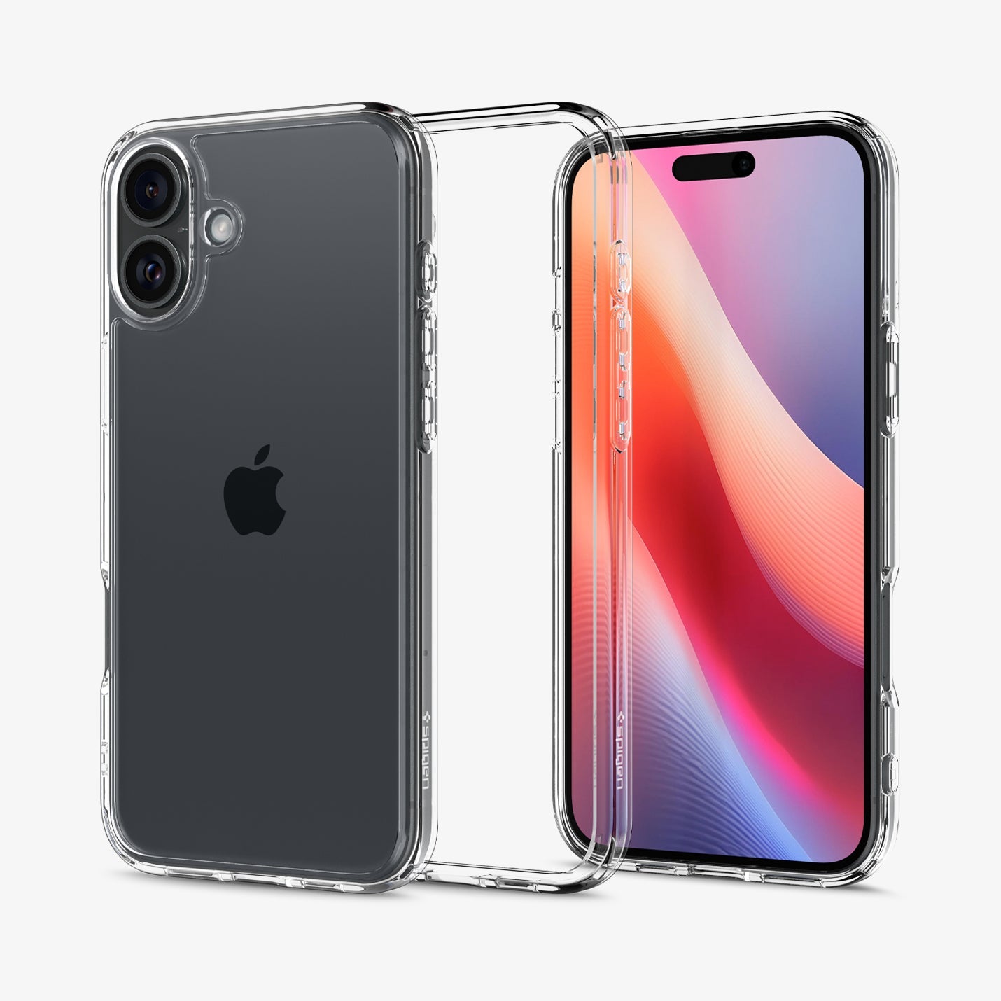 Spigen iPhone 16 Plus Case – Ultra Hybrid – Crystal Clear – detail image 1