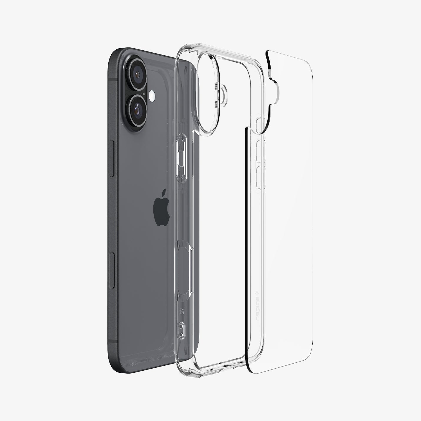 Spigen iPhone 16 Plus Case – Ultra Hybrid – Crystal Clear – detail image 2