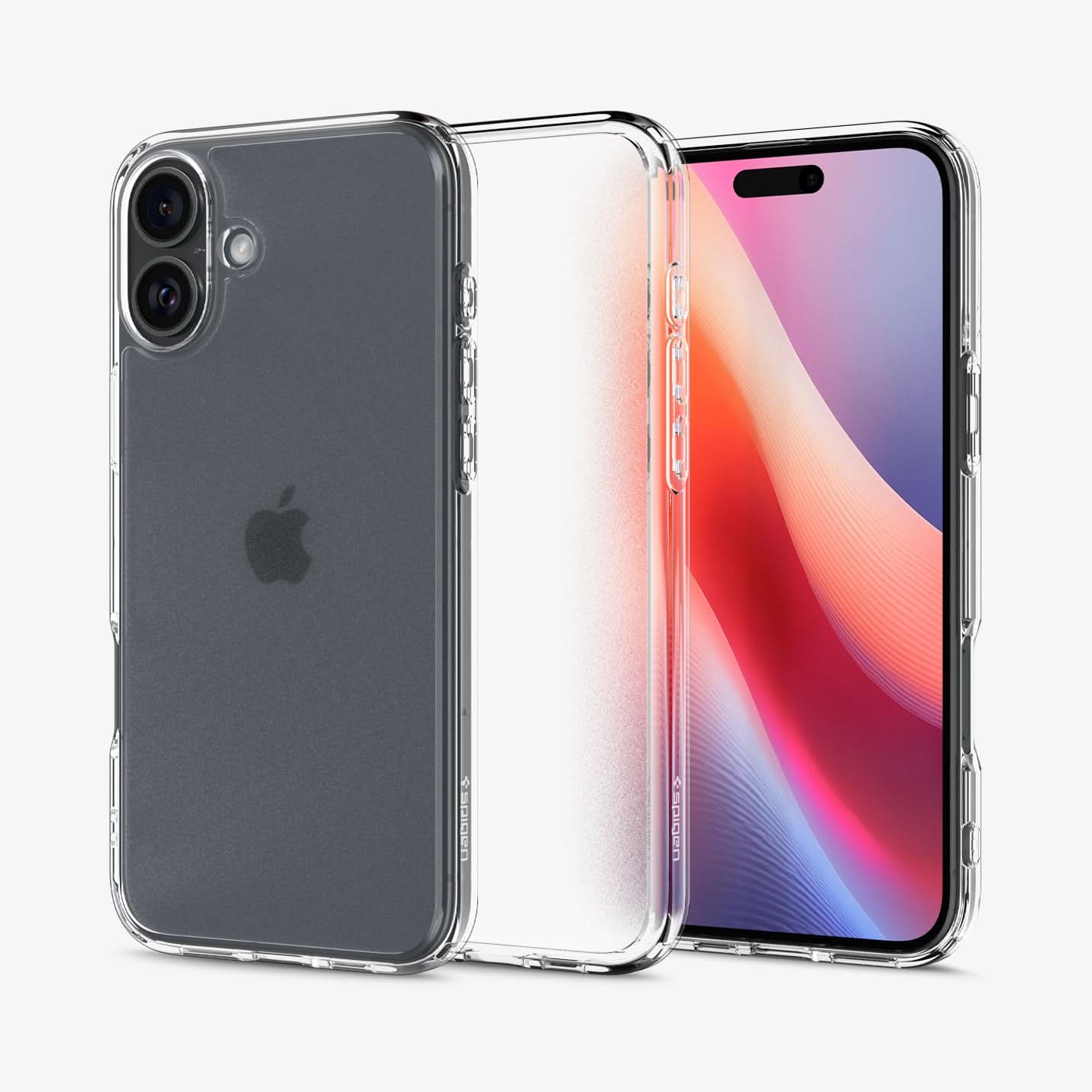 Spigen iPhone 16 Plus Case – Ultra Hybrid – Frost Clear – detail image 1