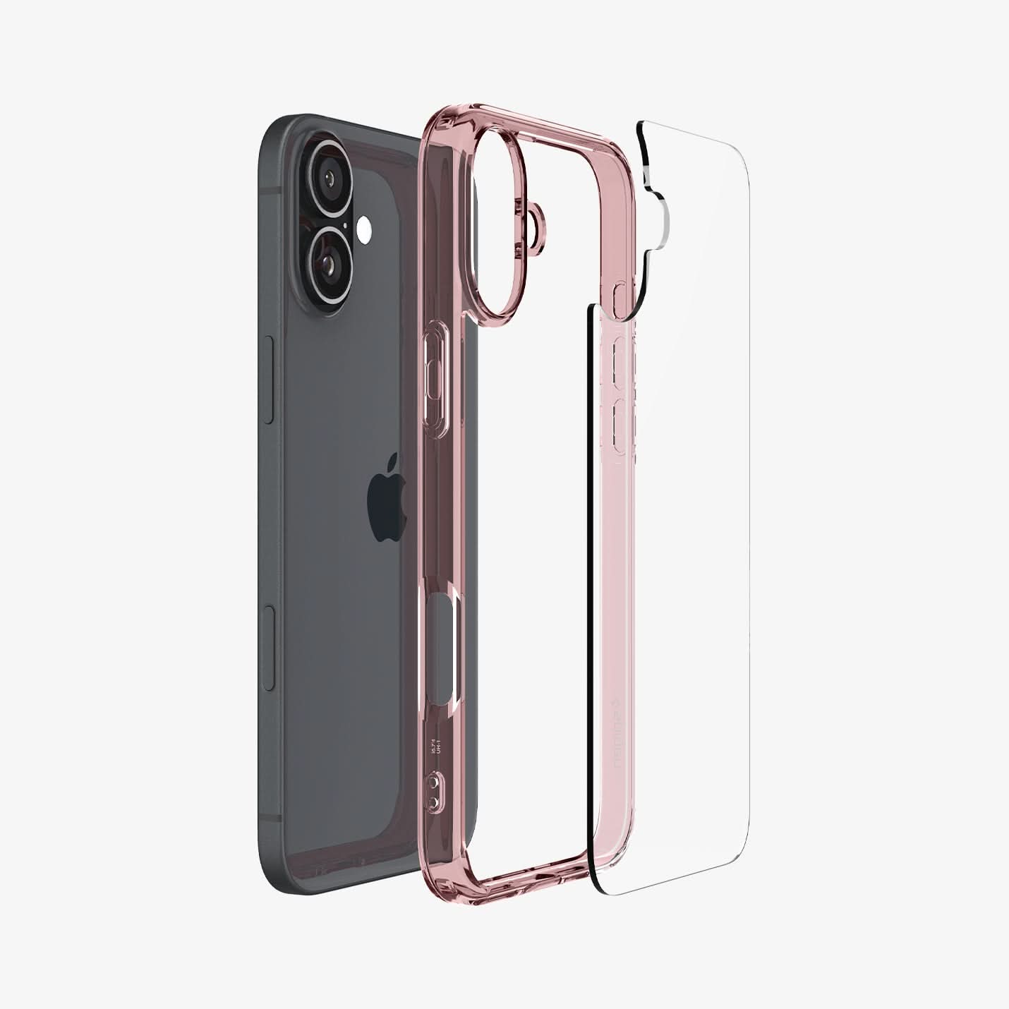 Spigen iPhone 16 Case – Ultra Hybrid – Rose Crystal – detail image 2