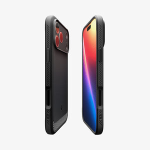 Spigen iPhone 18 Pro Max Rugged Armor (Mag Fit) - Matte Black - image 3