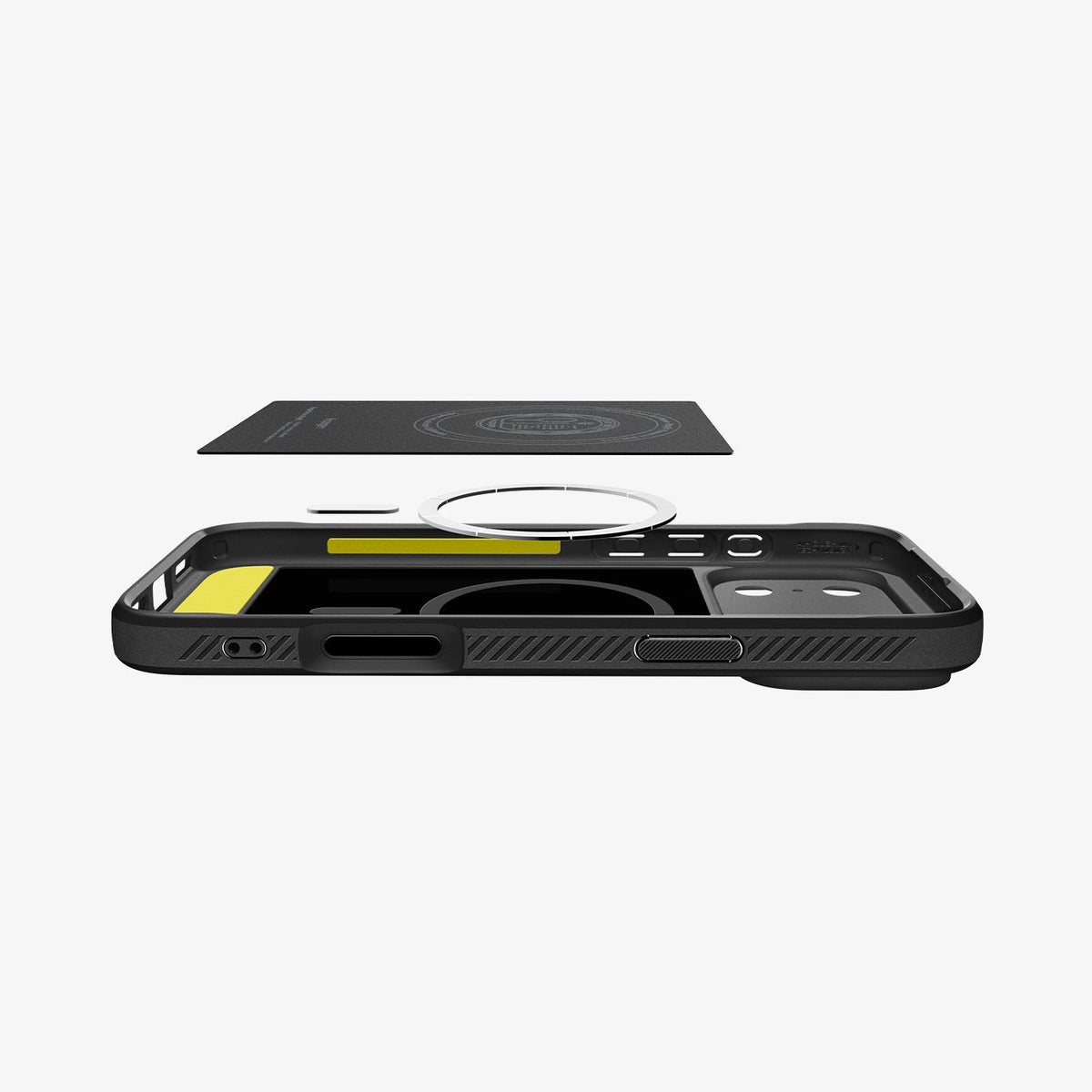 Spigen iPhone 18 Pro Max Rugged Armor (Mag Fit) - Matte Black - image 4