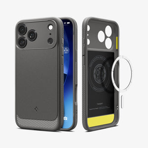 Spigen iPhone 18 Pro Max Rugged Armor (Mag Fit) - Gray - image 2