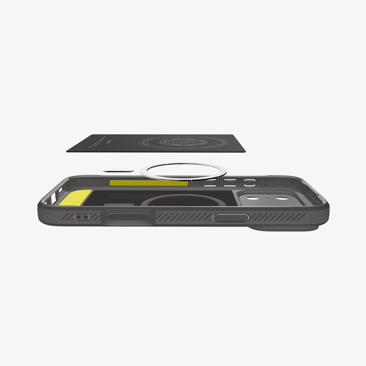 Spigen iPhone 18 Pro Max Rugged Armor (Mag Fit) - Gray - image 4