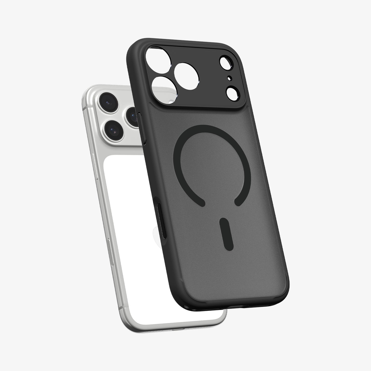 Spigen iPhone 18 Pro Ultra Hybrid Matte (Mag Fit) - Frost Black - image 3