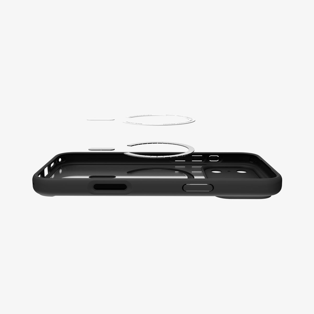 Spigen iPhone 18 Pro Ultra Hybrid Matte (Mag Fit) - Frost Black - image 4