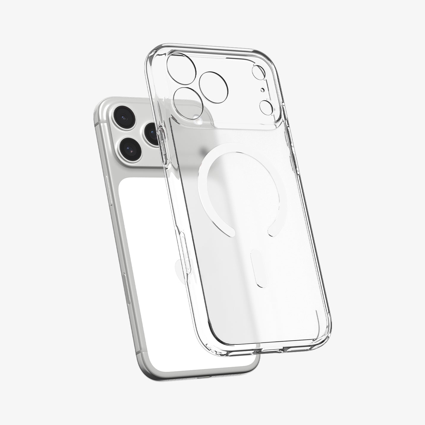 Spigen iPhone 18 Pro Ultra Hybrid Matte (Mag Fit) - Frost White - image 3