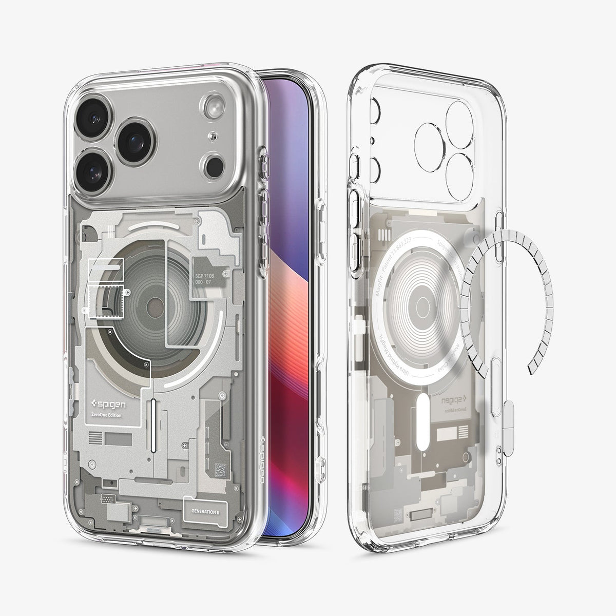 Spigen iPhone 18 Pro Max Ultra Hybrid Zero One (Mag Fit) - Zero One Natural Titanium - image 2