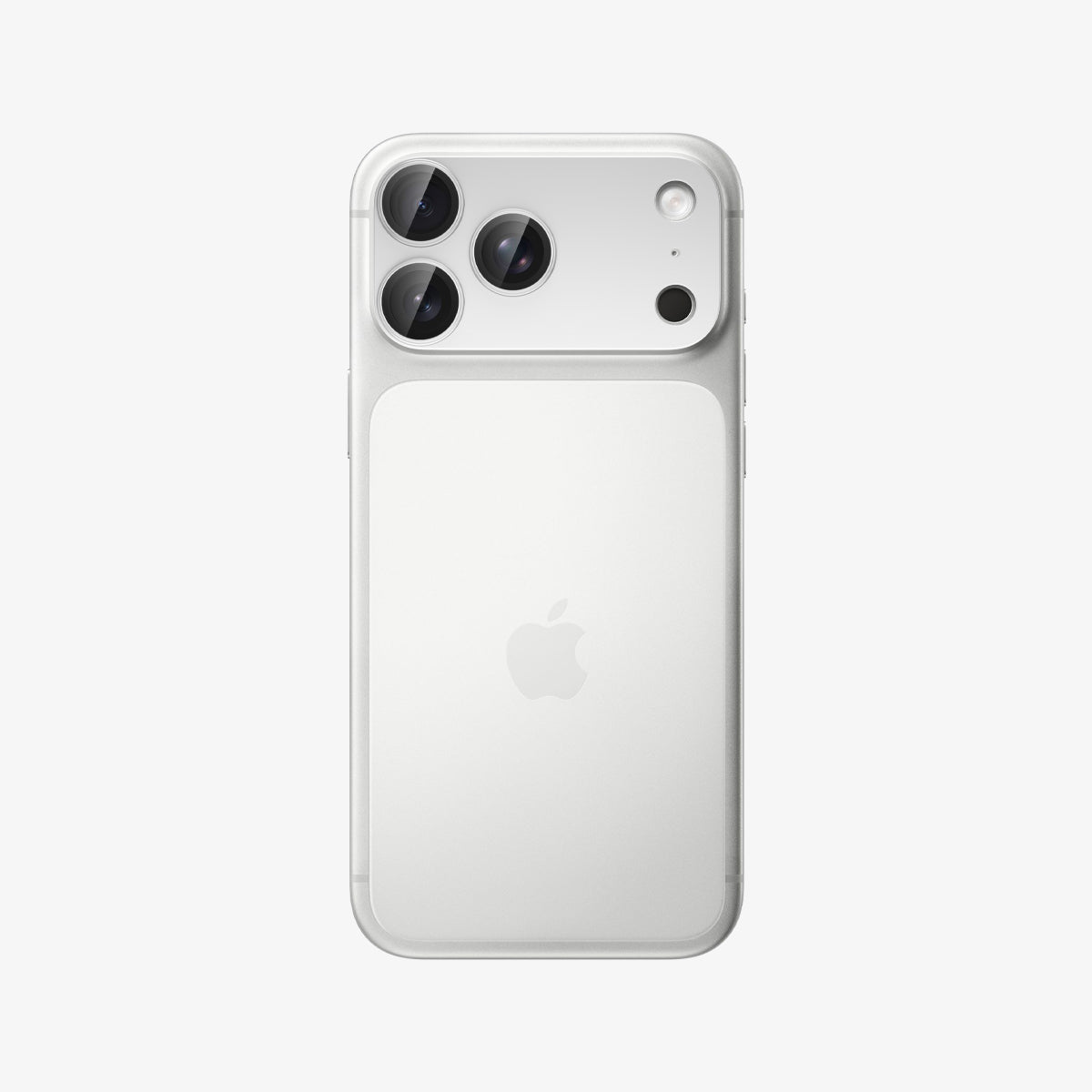 Spigen iPhone 17 Pro Lens Protector – GLAS.tR EZ Fit Optik Pro XL [1 Pack] - Silver - back view