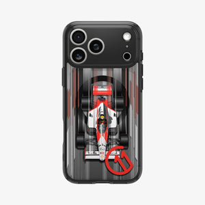Spigen iPhone 17 Pro c11 Turbo MagFit case - white-background back view