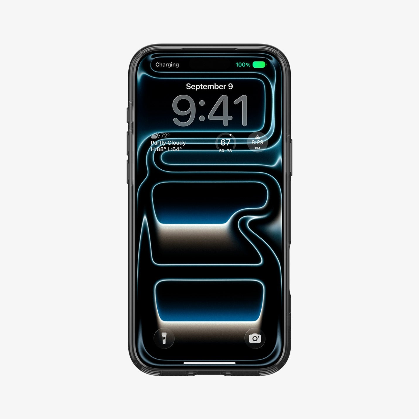Spigen iPhone 17 Pro c11 Turbo MagFit case - front view