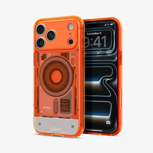 Spigen iPhone 18 Pro Ultra Hybrid C-One (Mag Fit) - C-One Tangerine - image 2