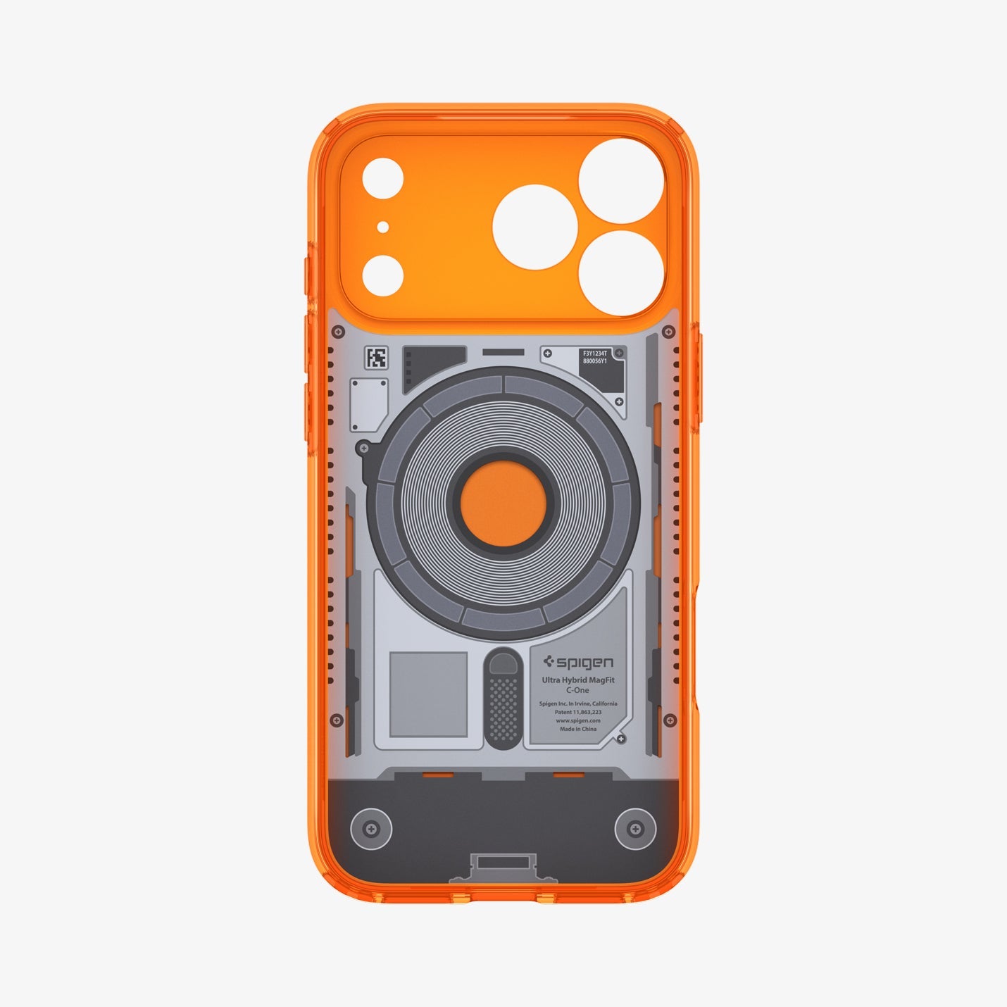 Spigen iPhone 18 Pro Ultra Hybrid C-One (Mag Fit) - C-One Tangerine - image 5