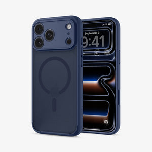 Spigen iPhone 18 Pro Ultra Hybrid Matte (Mag Fit) - Frost Deep Blue - image 2