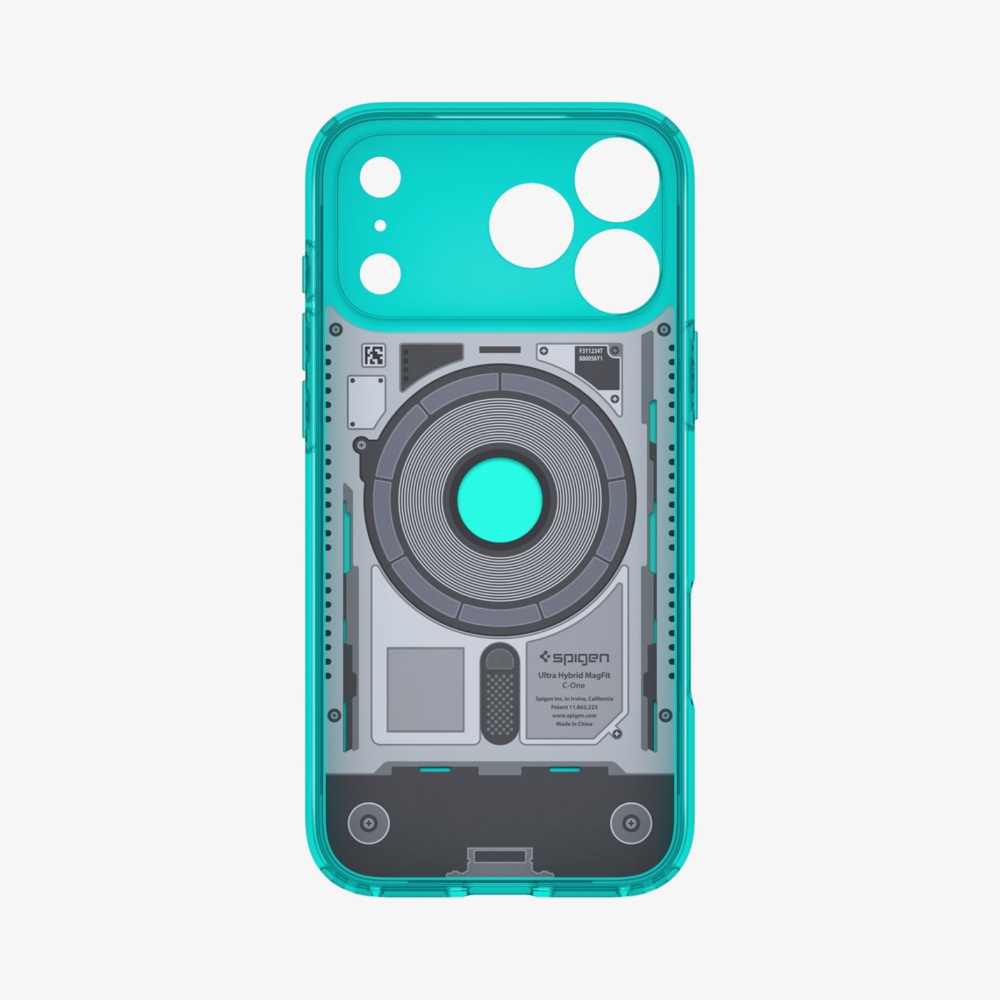 Spigen iPhone 18 Pro Max Ultra Hybrid C-One (Mag Fit) - C-One Bondi Blue - image 5