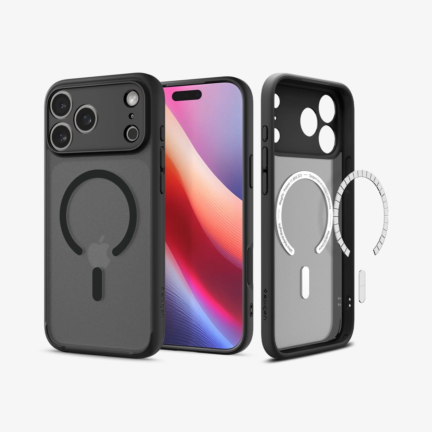 Spigen iPhone 18 Pro Max Ultra Hybrid Matte (Mag Fit) - Frost Black - image 2