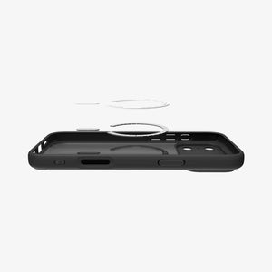 Spigen iPhone 18 Pro Max Ultra Hybrid Matte (Mag Fit) - Frost Black Orange - image 4