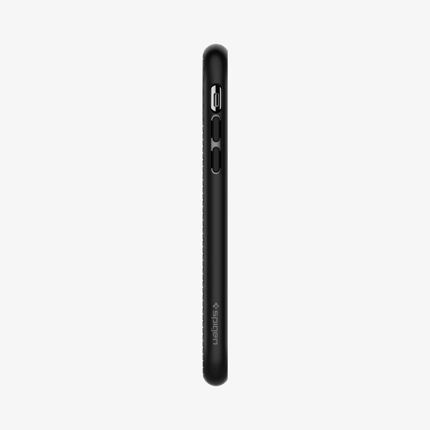 064CS24872  - iPhone XR Case Liquid Air in  Black showing the back