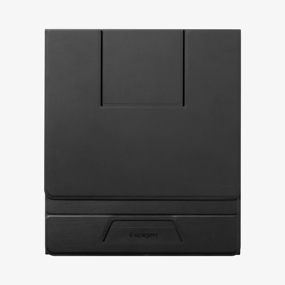AMP11119 - Slim Fold Laptop Stand | LD201-S10 Black showing front