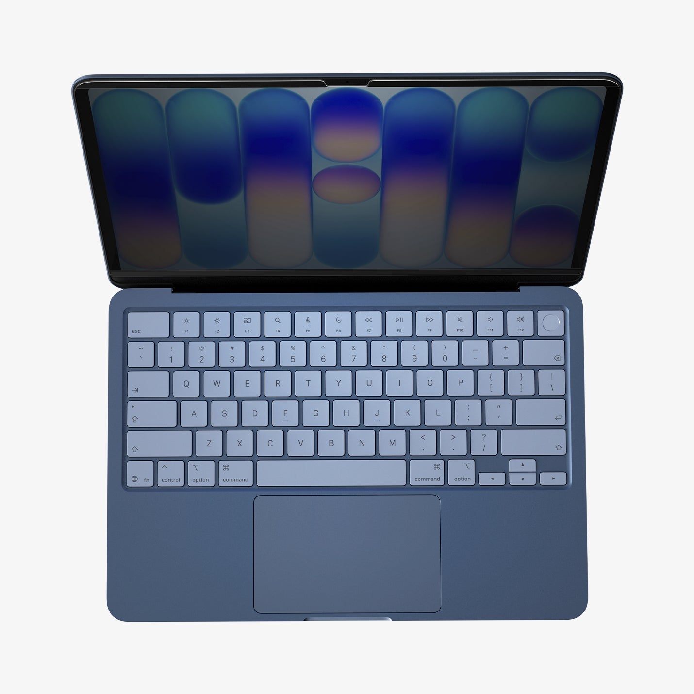 Top magnetic attachment on Spigen MacBook Neo SafeView