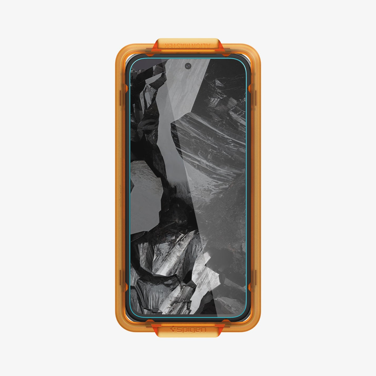 Spigen Google Pixel 8a Screen Protector – GLAS.tR AlignMaster (2 Pack) — Clear detail 4