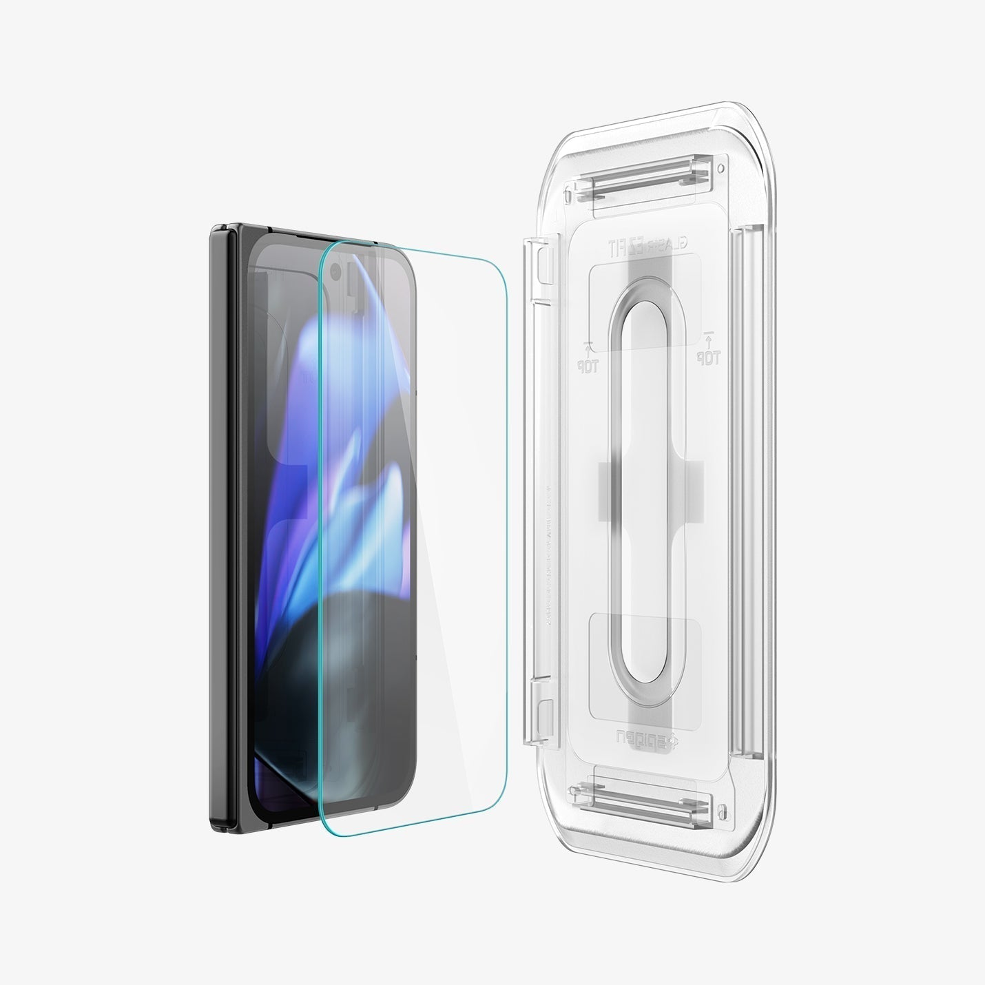 Spigen Pixel 9 Series Screen Protector GLAS.tR EZ Fit (2 Pack) view 5