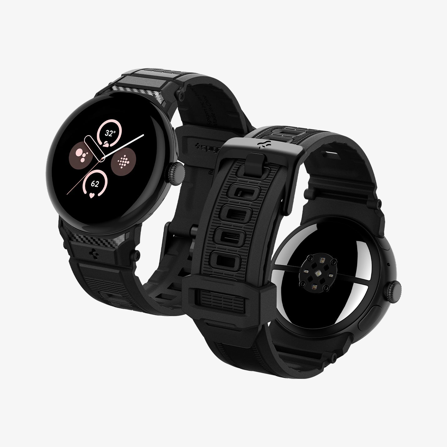 Spigen Google Pixel Watch 5 (41mm) Band – Rugged Band - Matte Black - image 2