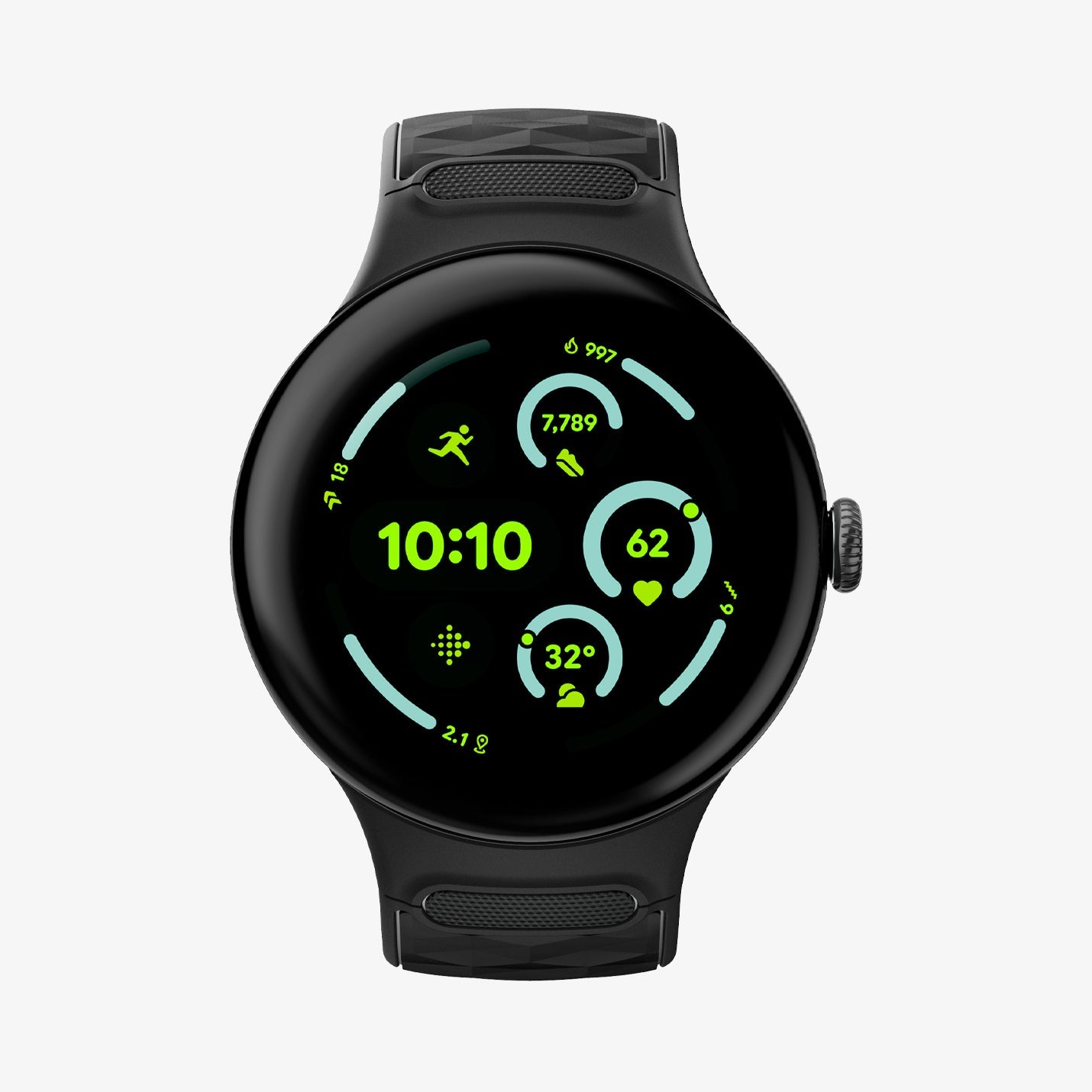 Spigen Google Pixel Watch 5 (45mm) Band – Parallax - Matte Black - image 1