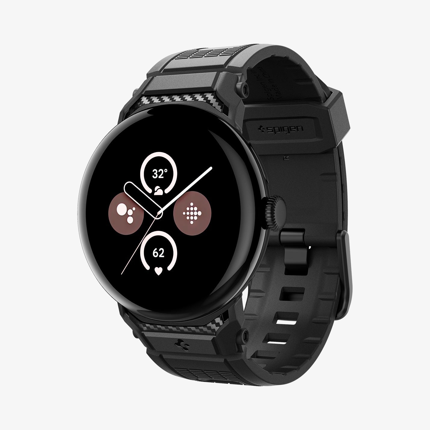 Spigen Google Pixel Watch 5 (45mm) Band – Rugged Band - Matte Black - image 5