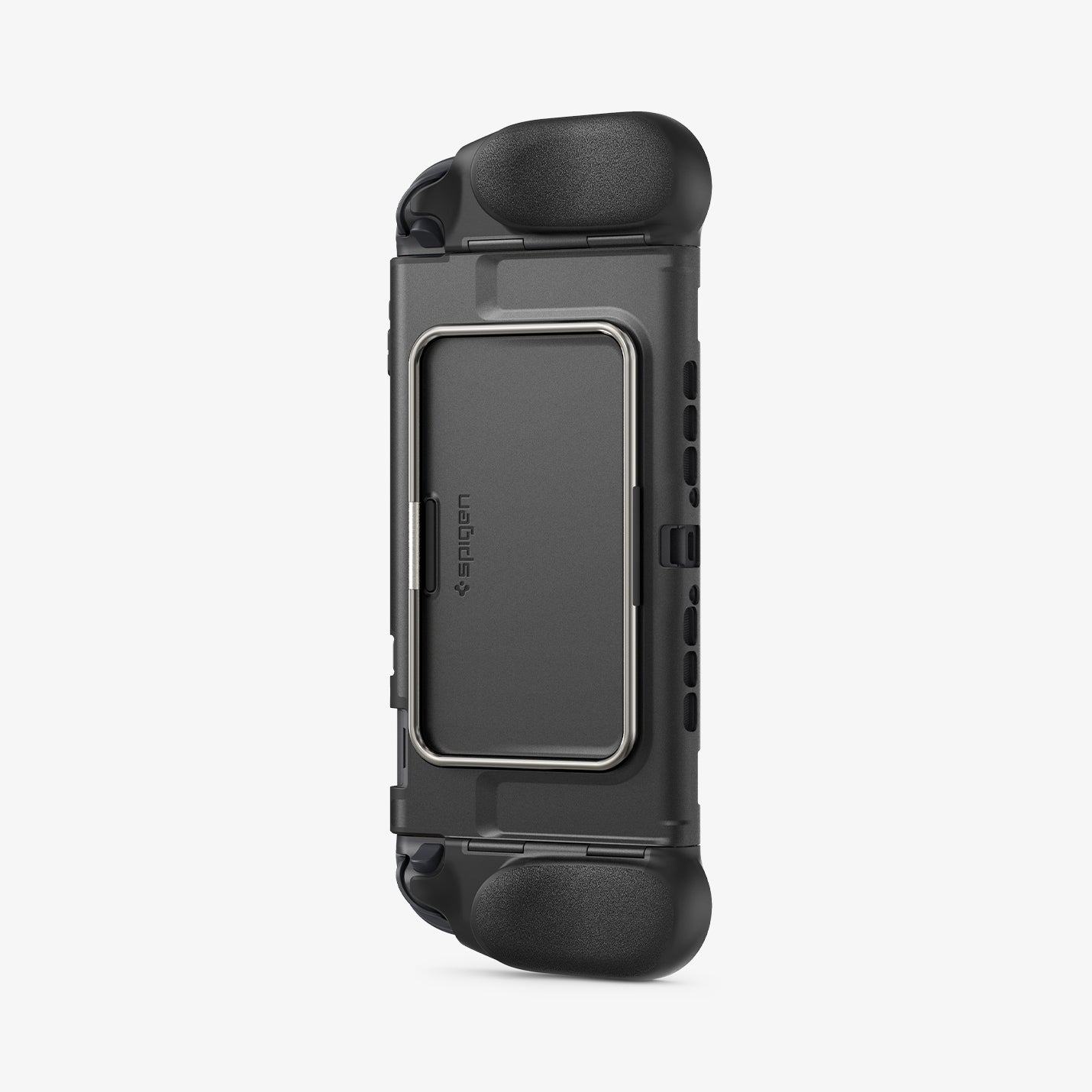 Side profile of Spigen Dual Grip Pro ergonomic case for Nintendo Switch 2