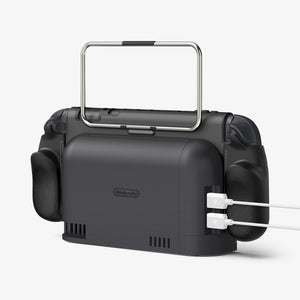 Nintendo Switch 2 charging and stand access with Spigen Dual Grip Pro case