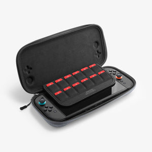 Carry strap detail on Spigen Klasden Pouch 2 Nintendo Switch 2 case