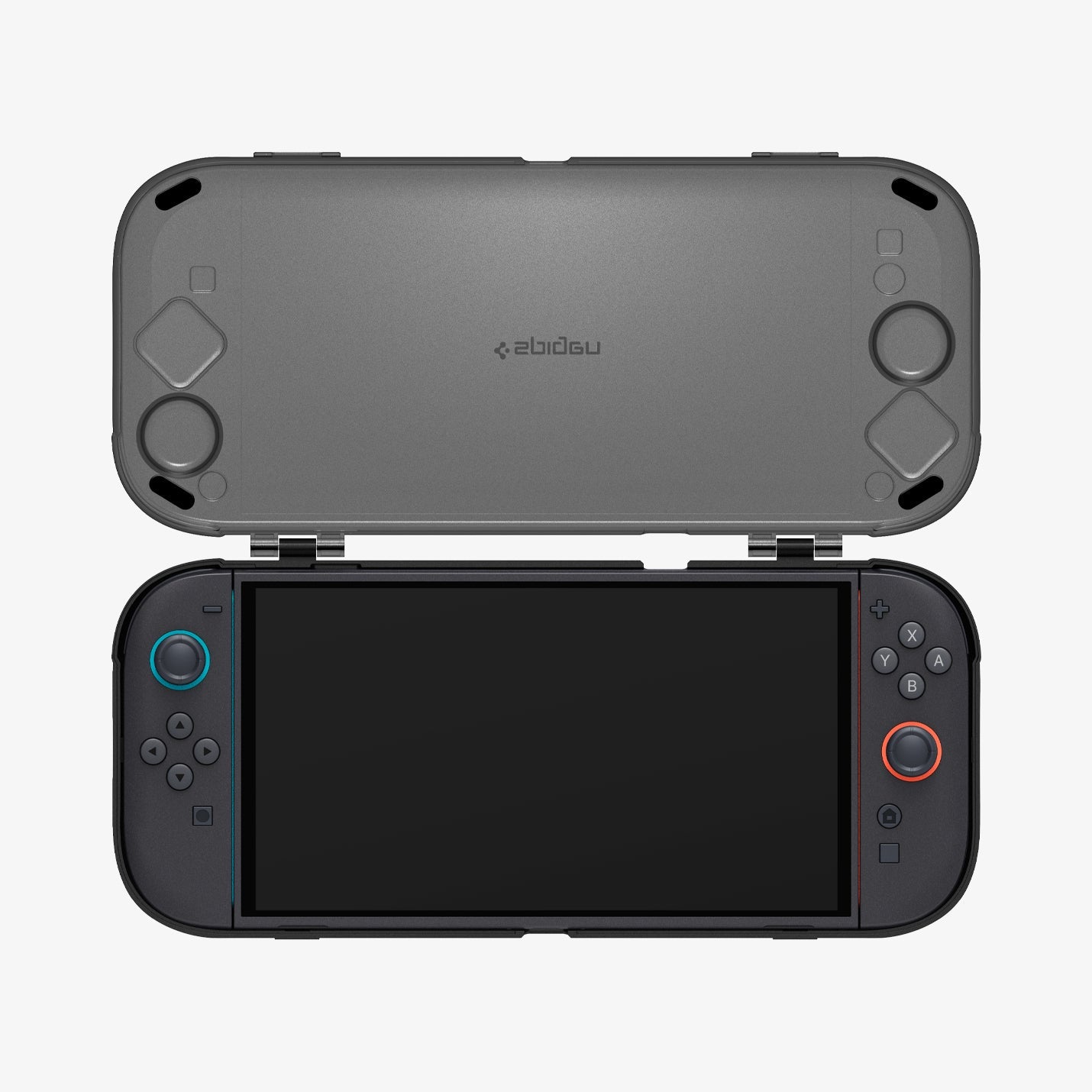 Open Spigen Thin Fit 360 case with Nintendo Switch 2