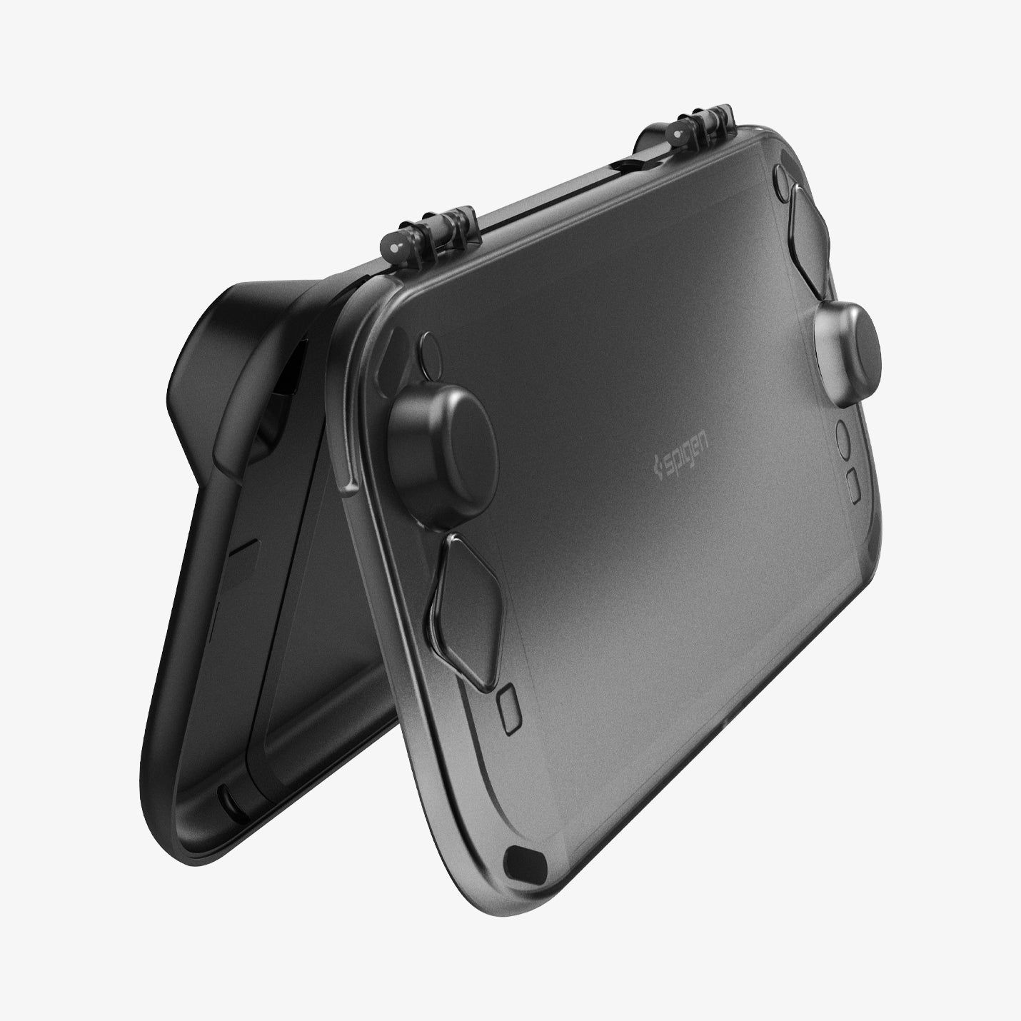 Hinged Thin Fit 360 case partly opened around Nintendo Switch 2