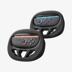Spigen NS101 Joy-Con Steering Wheel 2-pack for Nintendo Switch 2 in Black