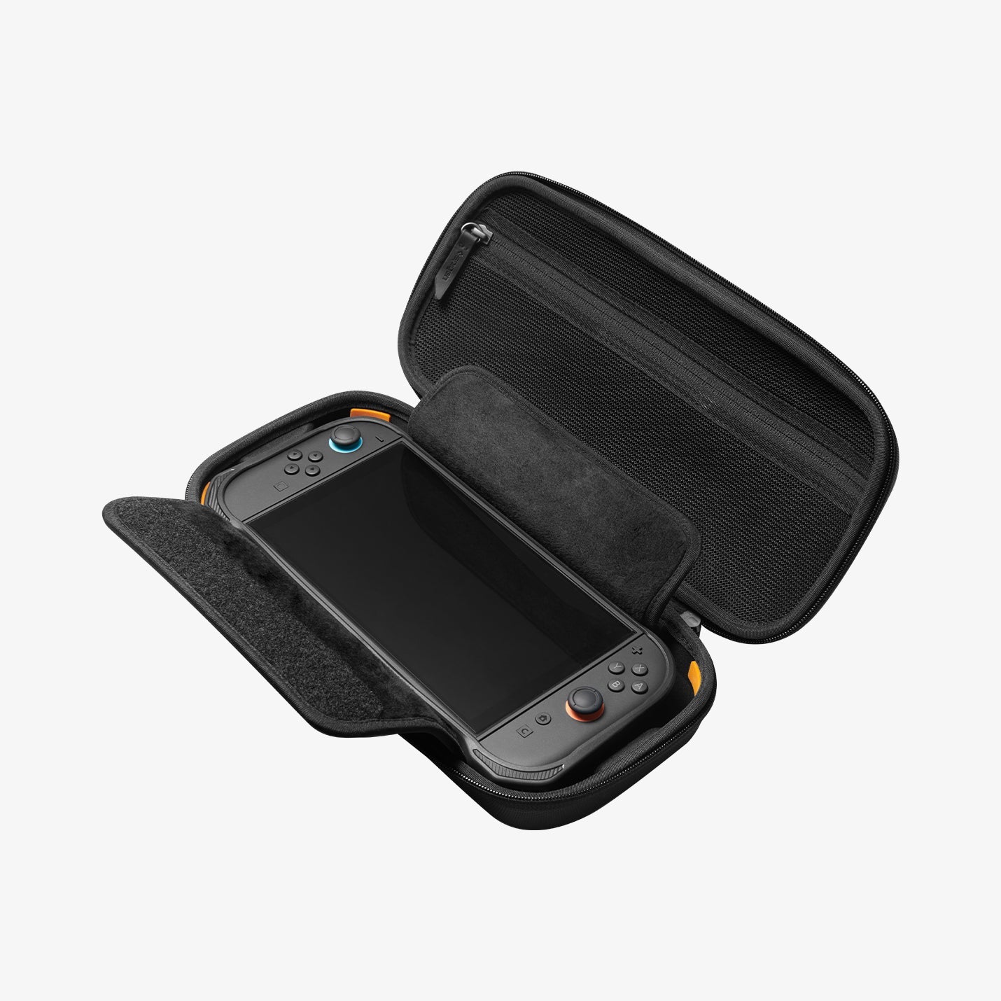 Nintendo Switch 2 secured in padded Rugged Armor Pro carrying case