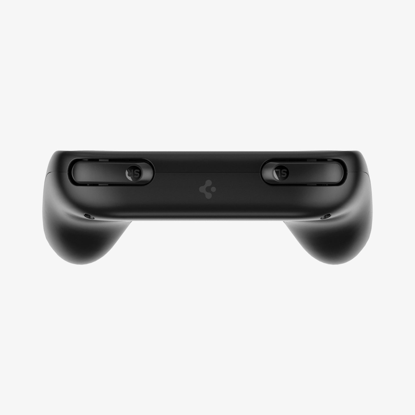 Top edge of Spigen NS100 grip with extended trigger controls