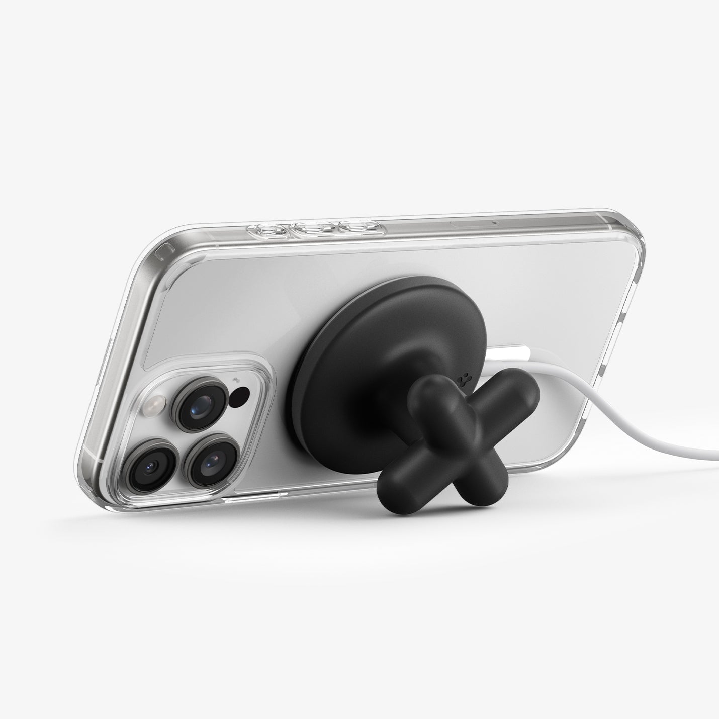 AMP10137 - O-Mag Charging Grip (MagFit) | OM107 in Black showing the back